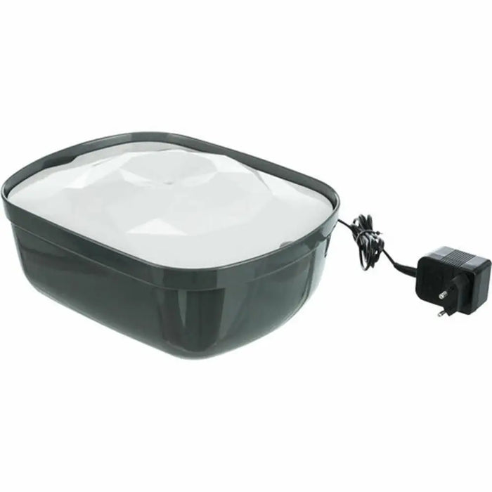 Pet Water Fountain Trixie Polygon White Grey Silicone Melamin 2,5 L 28 x 11 x 22 cm - Домашни Животни<<<Дом
