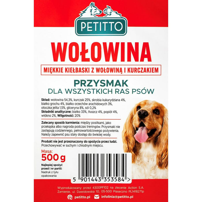 Dog Snack Petitto Beef 500 g