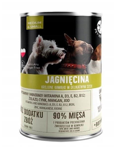 PET REPUBLIC Adult Medium & Small Lamb - wet dog food - 400g