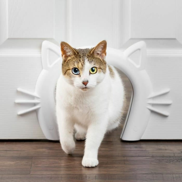 Cat Flap PetSafe White Plastic