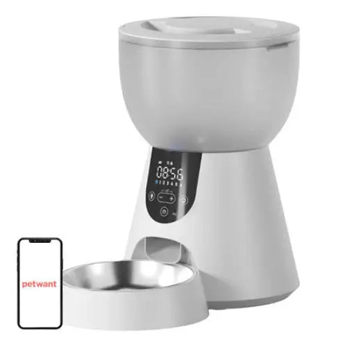 Petwant 4L automatic feed dispenser F17-LED - Bowls<<<Food Dispensers<<<Pets<<<InnproXML