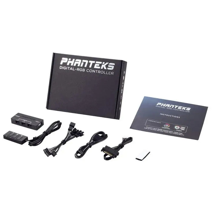Phanteks PH-CTHUB_DRGB_01 LED lighting controller Black - Контролери за вентилатори<<<Компютърни компоненти<<<ValiAPI