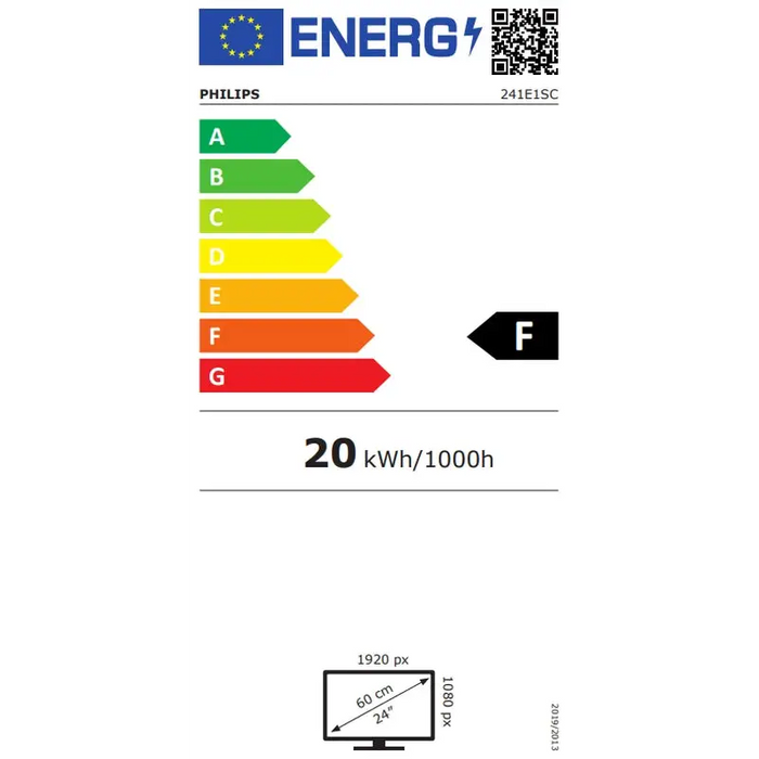 Philips 241E1SC 23.6’’ Curved 1500R VA WLED 1920x1080@75Hz 4ms GTG 250cd/m2 3000:1 Mega Infinity DCR FreeSync