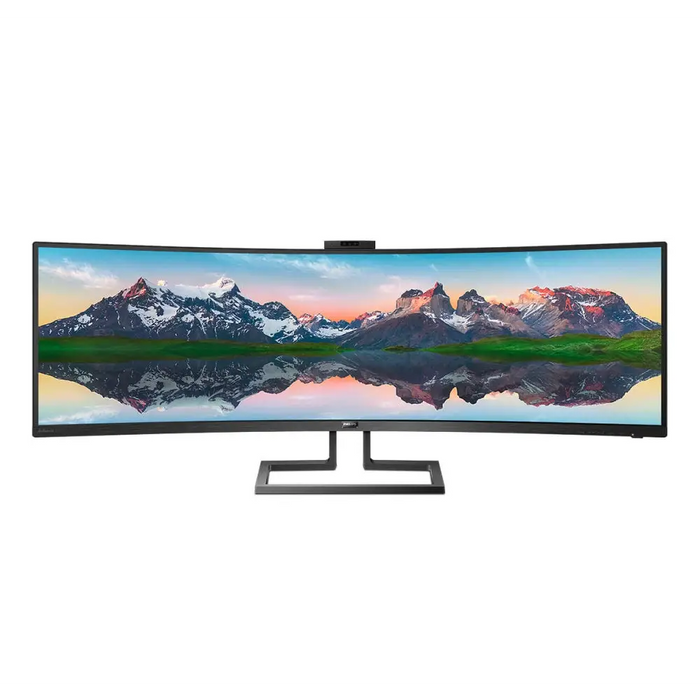 Philips 499P9H 49’’ 32:9 Super Wide Curved 1800R VA LED 5120x1440@60Hz HDR 400 5ms 3000:1 80M:1 DCR 450 cd/m2 Web