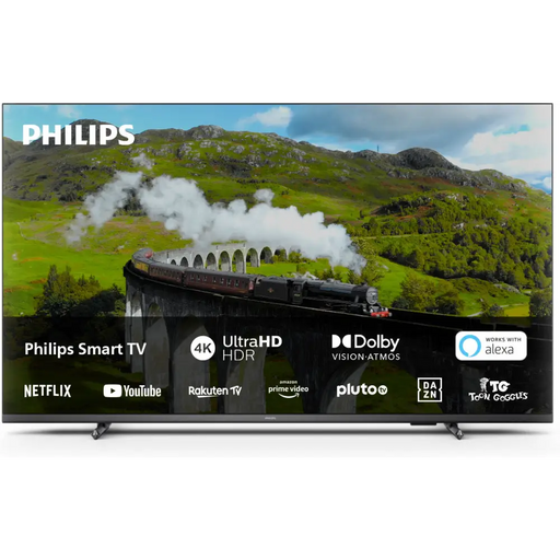 PHILIPS 50inch UHD DLED Pixel Precise New OS DVB T2/T2-HD/C/S/S2 Dolby Vision Atmos HDR+ 20W RMS