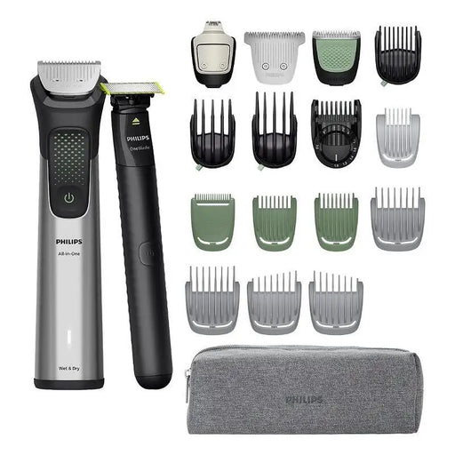 PHILIPS All-in-One Trimmer series 9000 + One Blade - Тримери за лице и тяло / One Blade<<<Грижа за тялото<<<Уреди за