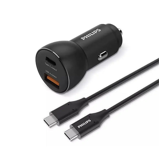 Philips DLP2521C/00 car charger - Аксесоари за смартфон<<<Аксесоари<<<TechMart&&&Аксесоари за смартфон<<<Телефони и