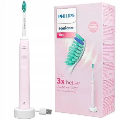 Philips Electric Toothbrush Sonicare 2100 Series HX3651/11 Pink EU - SDA<<<Основна<<<DunaXML&&&Tooth