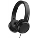 PHILIPS Headphones with mic black 32mm speaker drivers for powerful and dynamic sound - Слушалки<<<Слушалки и