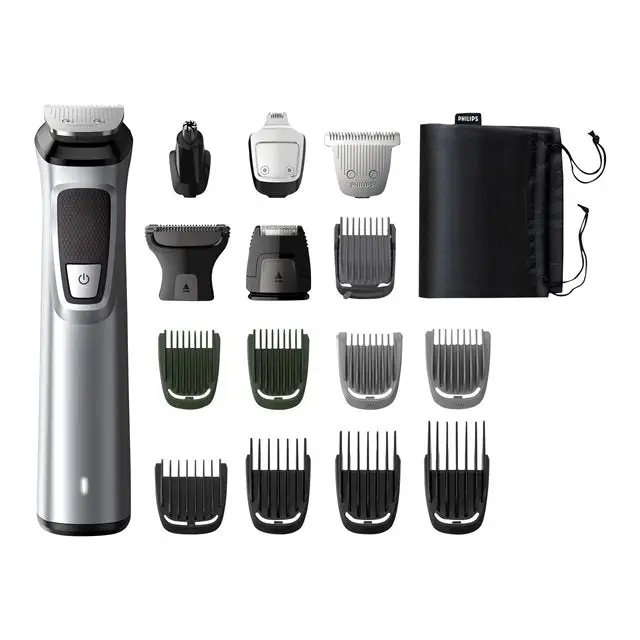 PHILIPS Multigroom series 7000 16 in 1 Waterproof 120 min cordless use 1 hour charge - Тримери за лице и тяло