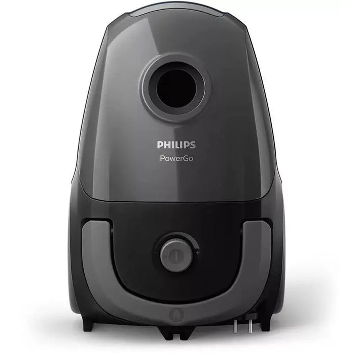 Philips PowerGo Vacuum cleaner with bag anti-allergy filter retains 99.9 of the particles - ECARF certified blue