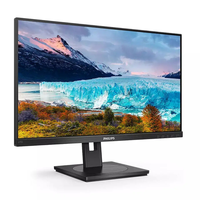 Philips S Line 275S1AE/00 LED display 68.6 cm (27’’) 2560 x 1440 pixels 2K Ultra HD LCD Black