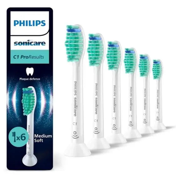 PHILIPS Sonicare ProResults HX6016/87 handpiece 6 pieces - Четки за зъби и други<<<Грижа за тялото<<<Малки