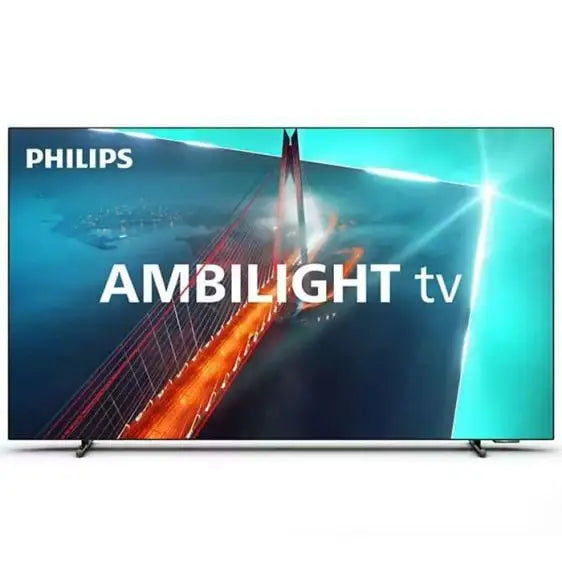 Philips TV 48OLED718/12 - OLED<<<Телевизори<<<Телевизори Аудио и видео<<<TechMart&&&Последни бройки<<<Едра бяла