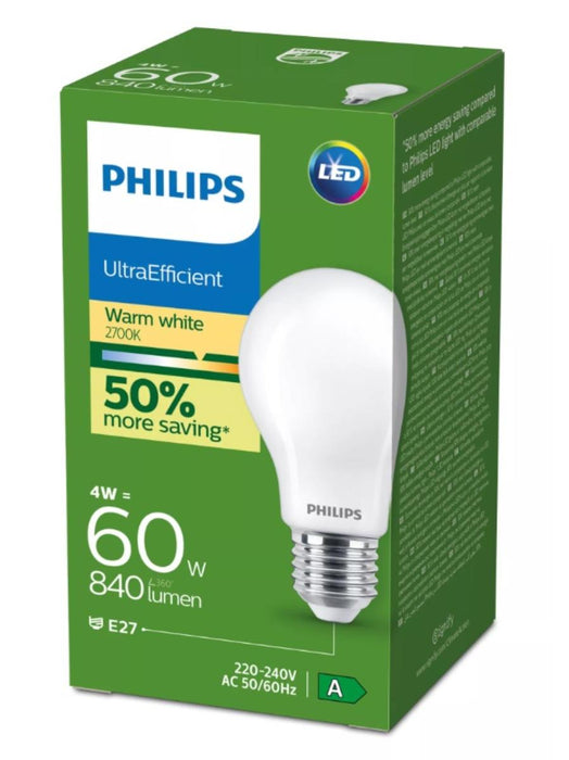 LED LAMP PHILIPS FR EELA 60W E27 2700K