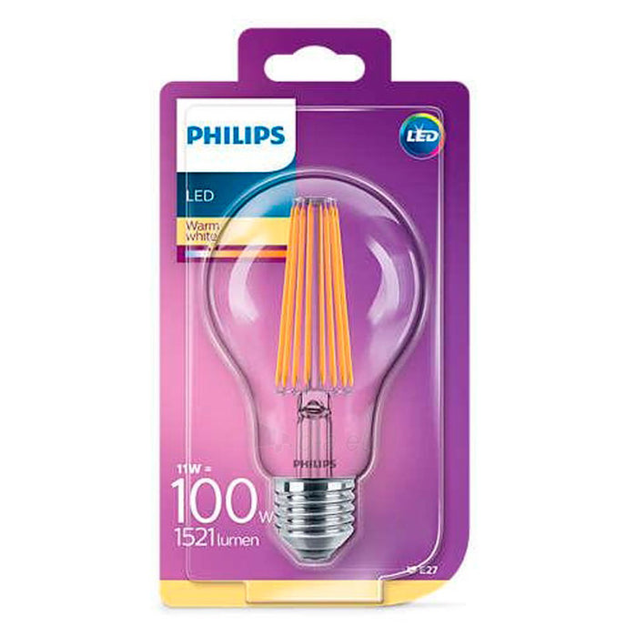 LED BULB FILAMENT E27 10.5W 2700K 1521LM A67 PHILIPS