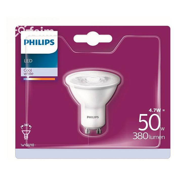 LED BULB PHILIPS GU10 4.7W 380LM 4000K