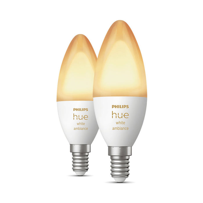 LED BULB E14 5.2W 2 PCS PHILIPS HUE