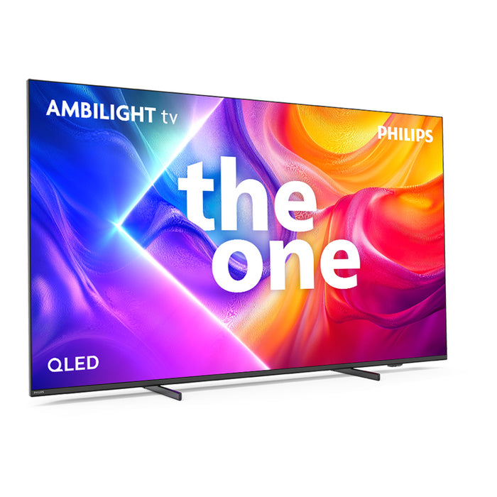 TV PHILIPS The One 85PUS9010/12, 85"(215 cm), 4K Ultra HD QLED, Ambilight TV, Smart, Titan OS