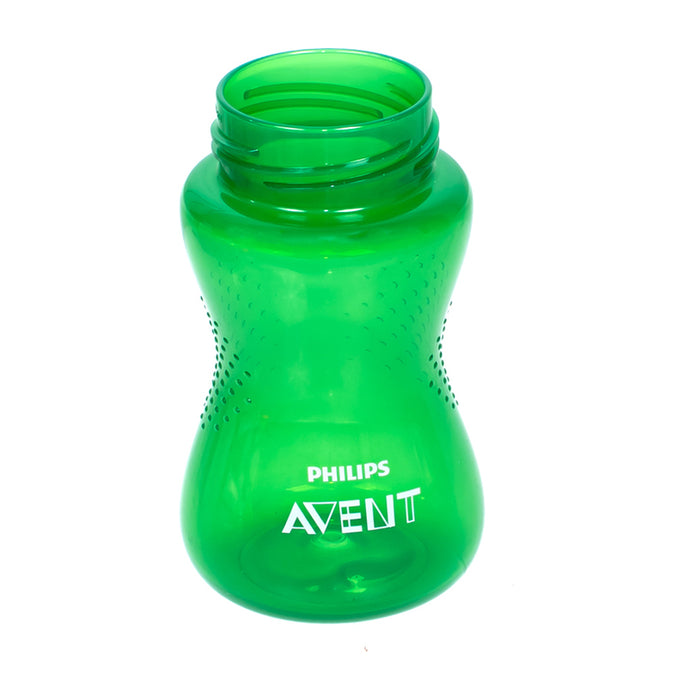 CUP WITH HARD TIP 300ML GREEN 18M+ PHILIPS AVENT
