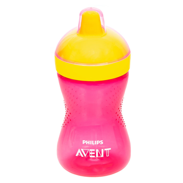 CUP WITH HARD TIP 300ML PINK 18M+ PHILIPS AVENT