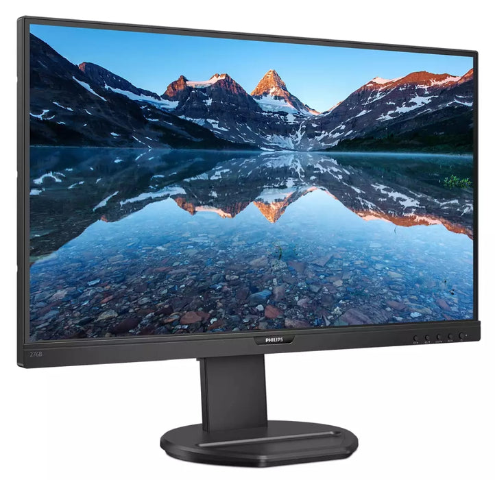 Philips 276B9/00, 27" IPS WLED, 2560x1440@75Hz, 4ms GtG, 350cd/m2, 1000:1, DCR 50M:1, Adaptive Sync, FlickerFree, Low Blue Mode, 2Wx2, Tilt, Height Adjust, Pivot, Swivel, HDMI, DP, USB hub
