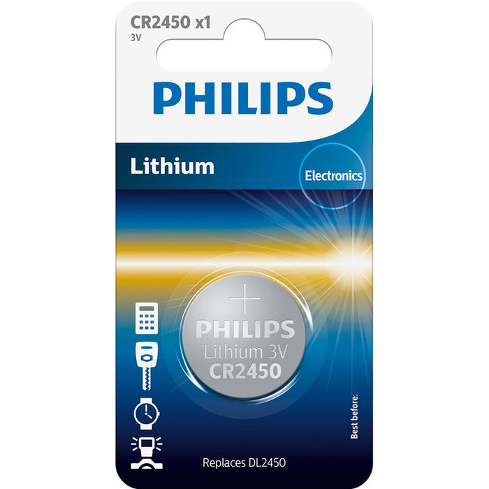 BATTERY PHILIPS LITHIUM CR2450