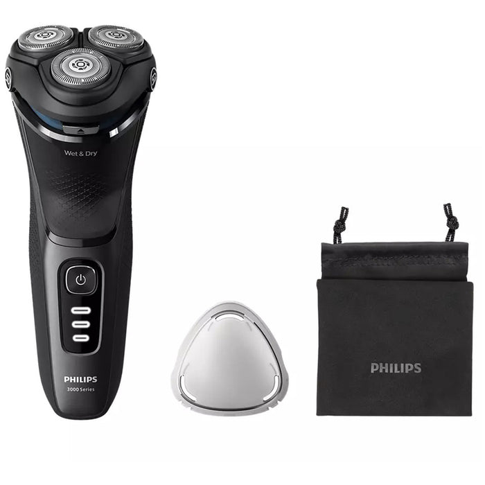 Shaver PHILIPS SERIES 3000 S3244/12 WATER RESISTANT, BLACK
