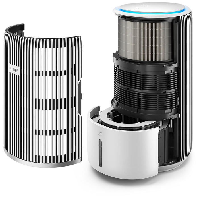 Intelligent 2-in-1 air purifier and humidifier PHILIPS AC3420/10 PureProtect Water from the 3400 series