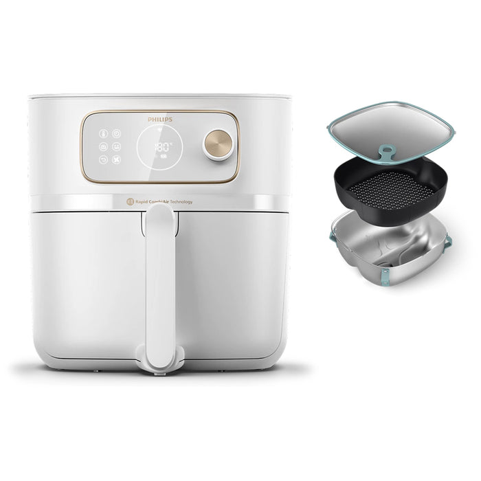 Fryer PHILIPS Airfryer Combi XXL Connected HD9876/25