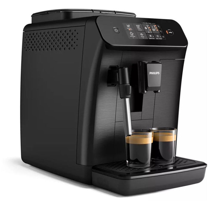 Coffee machine PHILIPS 800 SERIES EP0820/00 Aroma Extract System 1800.00 ml, 15.00 bar, GROUND COFFEE OPTION, BLACK MATTE