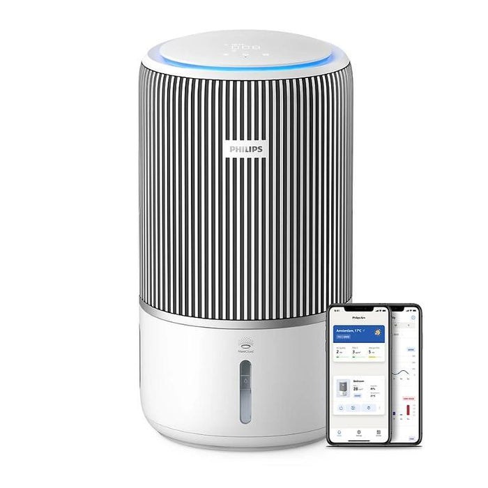 Intelligent air purifier and humidifier 2 in 1 PHILIPS AC3420/10 PureProtect Water from the 3400 series