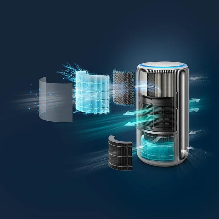 Intelligent air purifier and humidifier 2 in 1 PHILIPS AC3420/10 PureProtect Water from the 3400 series