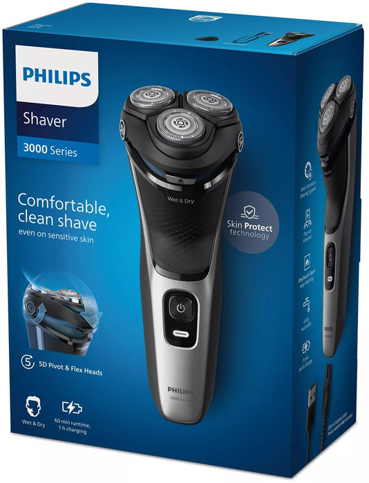 Philips 3000 series Shaver S3143/00 Wet & Dry Electric Shaver