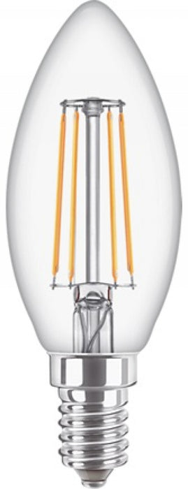 Philips Core LED 4.3 = 40W 827/B35 E14 candle bulb transparent