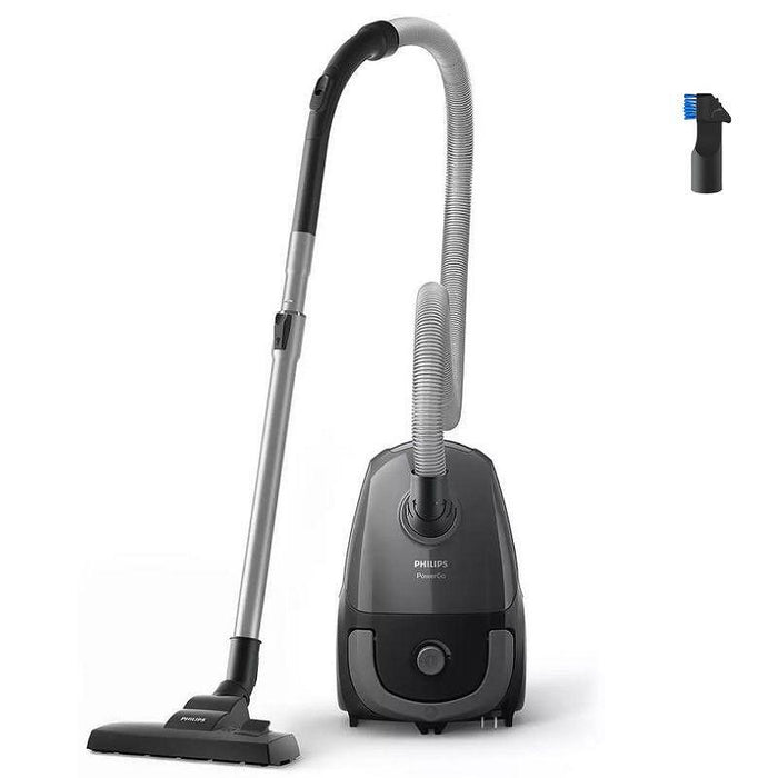 Philips PowerGo Vacuum cleaner with bag, anti-allergy filter retains 99.9 of the particles - ECARF certified, blue