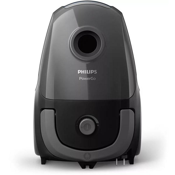 Philips PowerGo Vacuum cleaner with bag, anti-allergy filter retains 99.9 of the particles - ECARF certified, blue