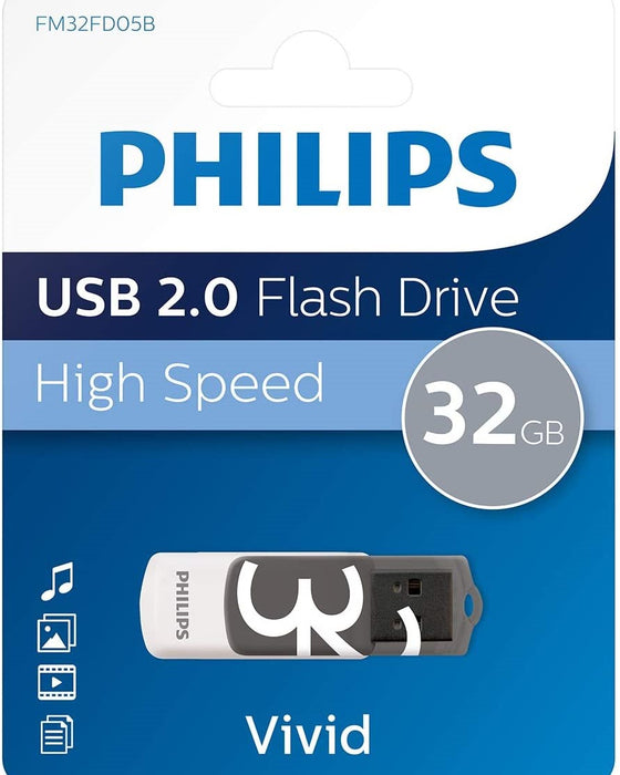 Philips USB 2.0 32GB Vivid Edition