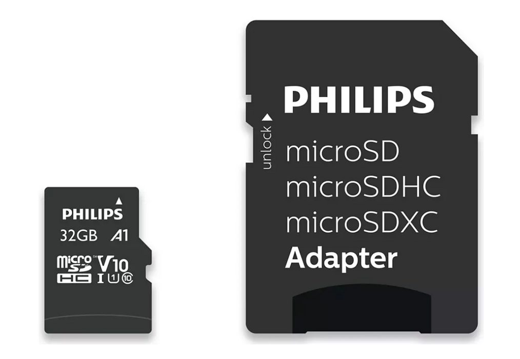 Philips Micro SDHC Card 32GB Class 10