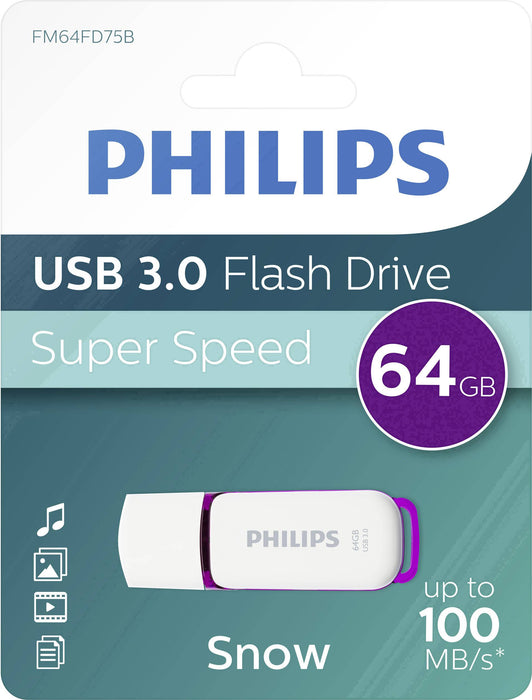 USB flash drive Philips SNOW EDITION 64GB 3.0