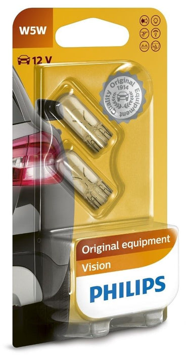 CAR BULB PHILIPS STANDARD PREMIUM W5W
