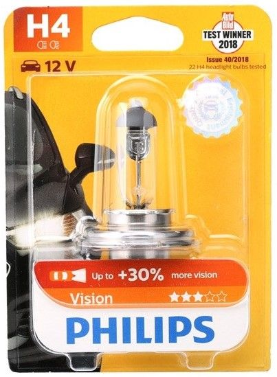 CAR BULB PHILIPS H4 PREMIUM