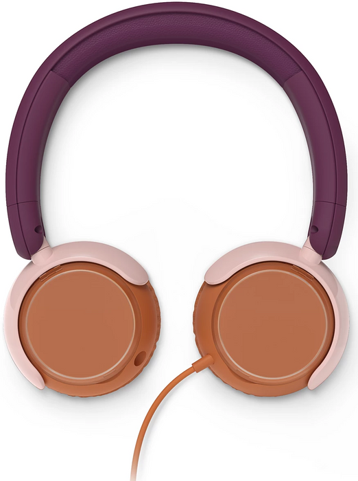 PHILIPS Kids Bluetooth headphones maximum volume limited to 85 dB Magenta Purple