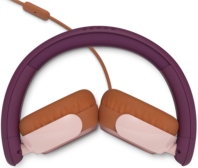 PHILIPS Kids Bluetooth headphones maximum volume limited to 85 dB Magenta Purple