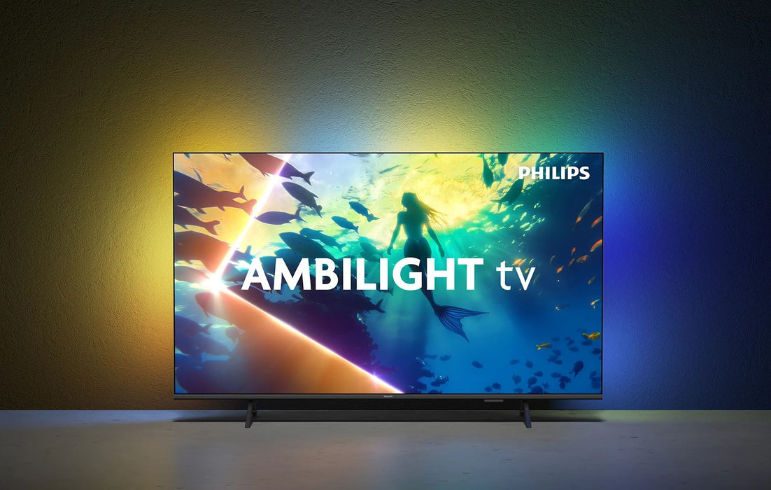 TV PHILIPS 65PUS8010/12, 65"(164 cm), LED 4K Ambilight, Smart, Titan OS