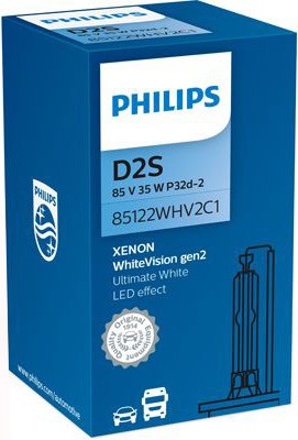 PHILIPS WHITEVISION GEN2 D2S 5000K 35W 85V CARTON BOX 1 PCS