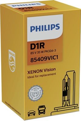PHILIPS XENON VISION D1R 4400K 35W 85V CARTON BOX 1 PCS