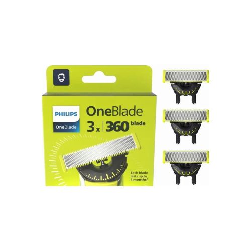 Philips Shaver OneBlade 360 Replacement Blades QP430/50 (3pcs) Gray Eu