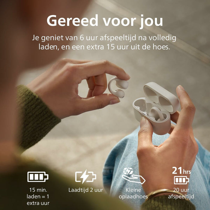 Headphones Philips TAQ2000WT/00 White