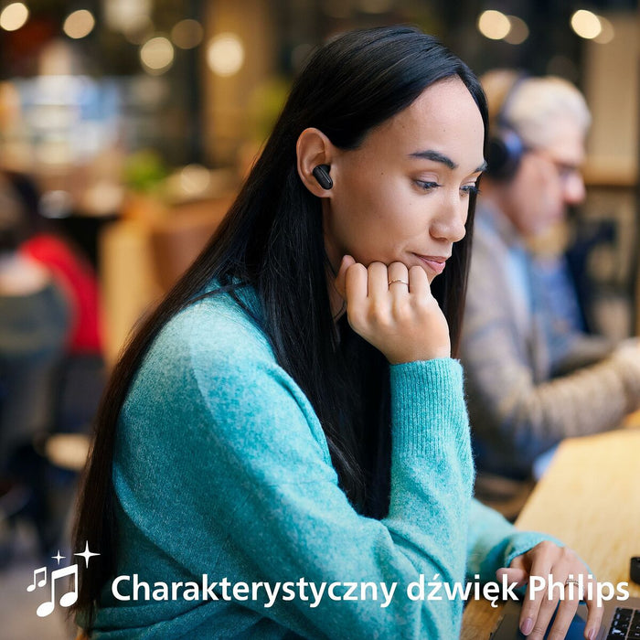 Headphones Philips TAT3508BK/00 Black (1 Unit)